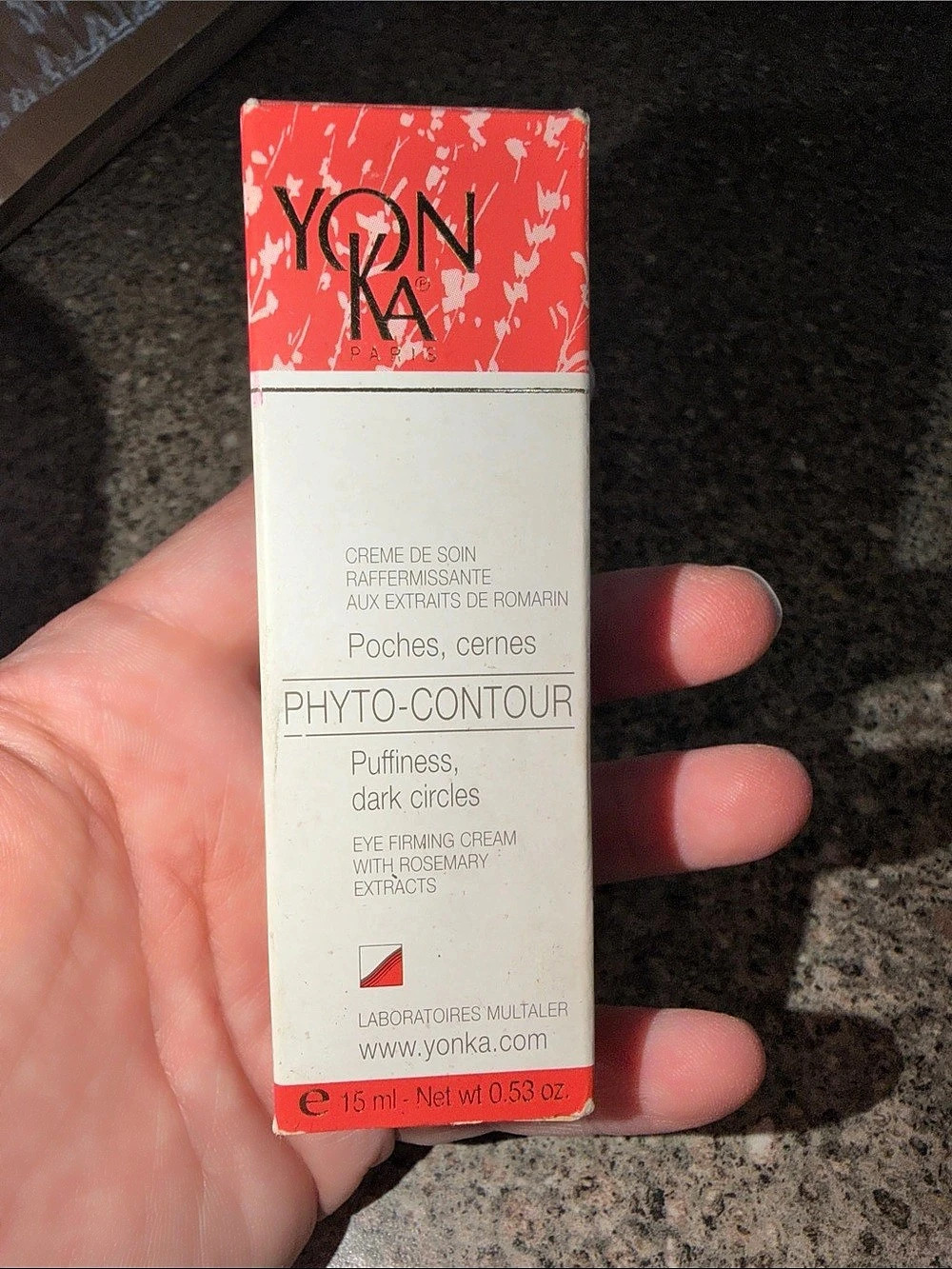 Yon-Ka Phyto-Contour Eye Firming Cream 15 ml NWT